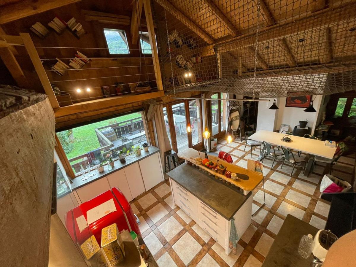 Magnifique Chalet Dans La Vallee De Chamonix Серво Екстериор снимка