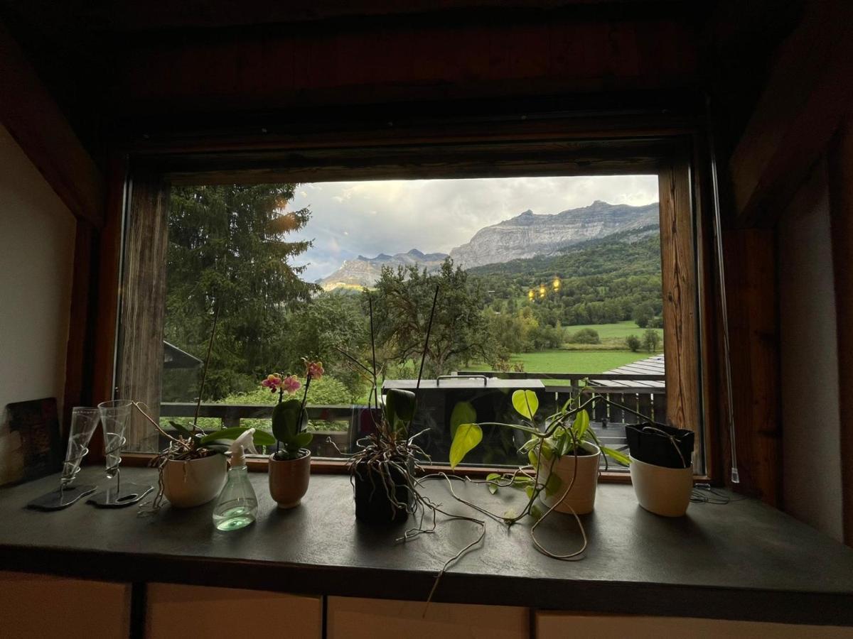 Magnifique Chalet Dans La Vallee De Chamonix Серво Екстериор снимка