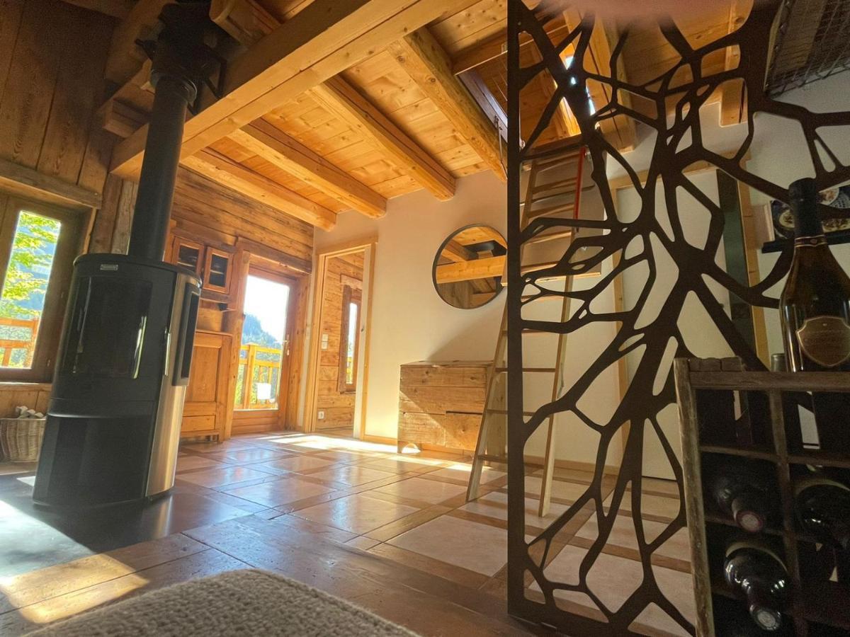 Magnifique Chalet Dans La Vallee De Chamonix Серво Екстериор снимка